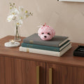 2" Pink Unscented Dimensional Dog Candle Novelty Novelty