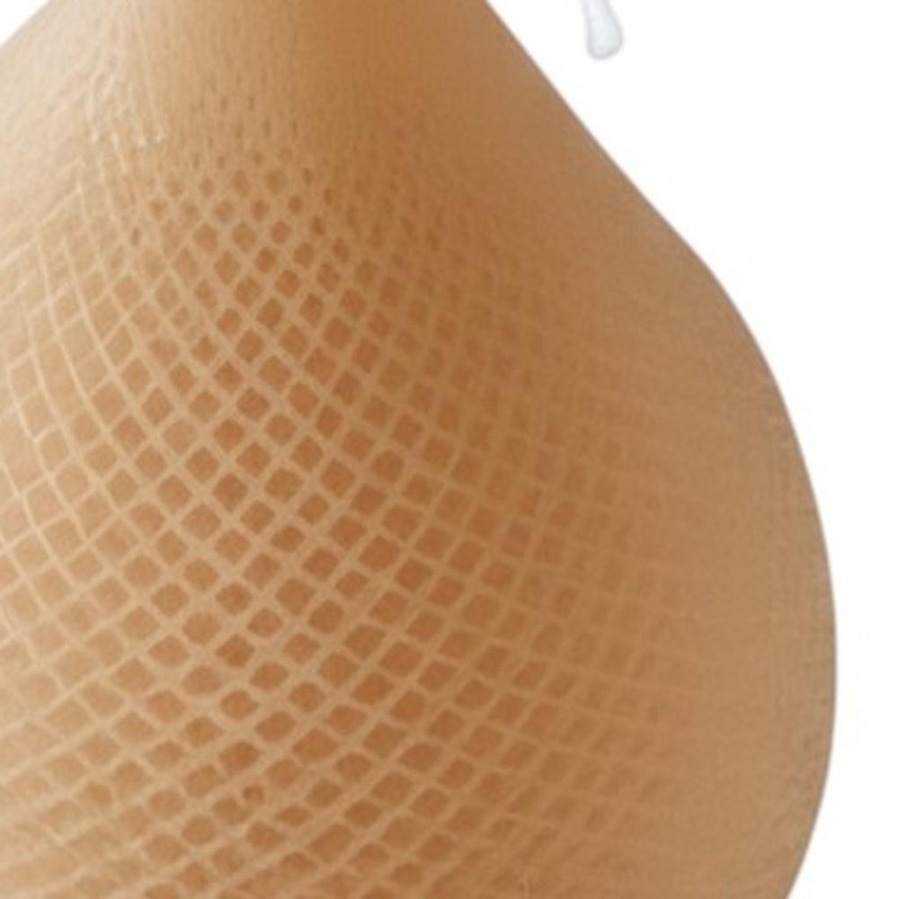 5" Brown Unscented Dimensional Teardrop Candle Novelty Novelty