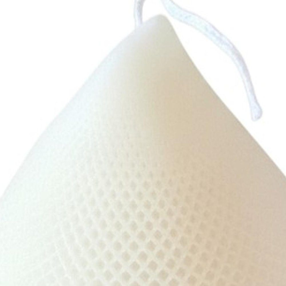 5" Ivory Black Ice Scented Dimensional Teardrop Candle Novelty Novelty