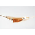 Ivory Single Spreader Bar Hammock on a white background