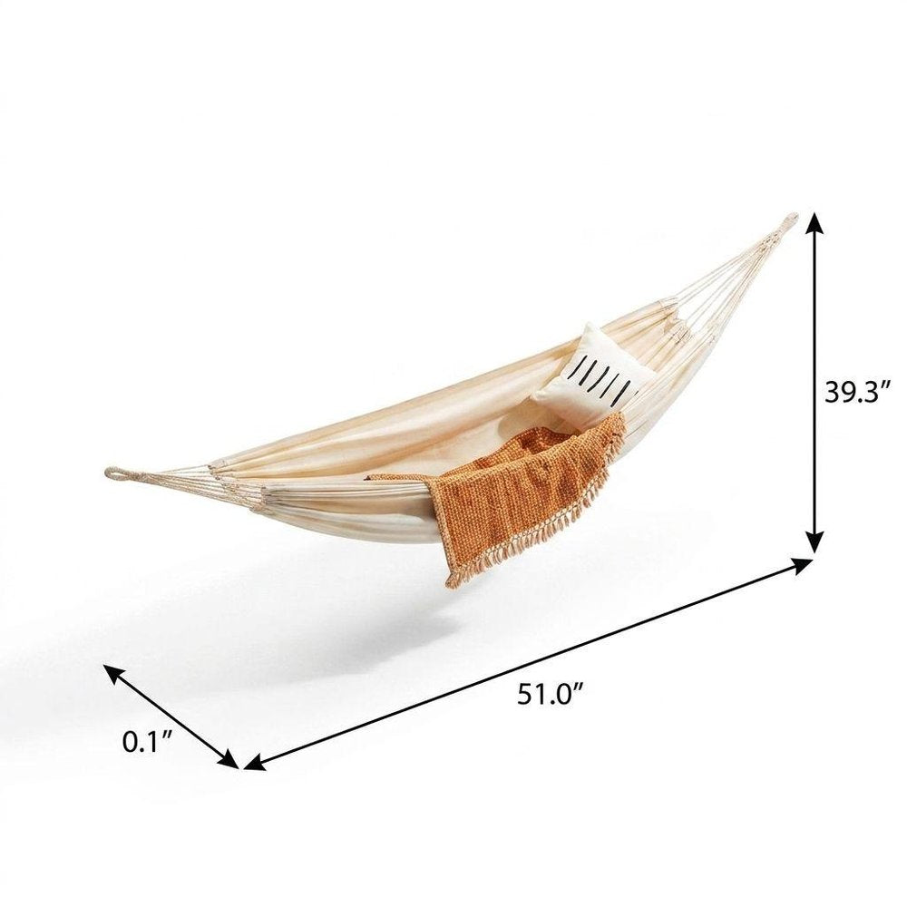 Ivory Single Spreader Bar Hammock
