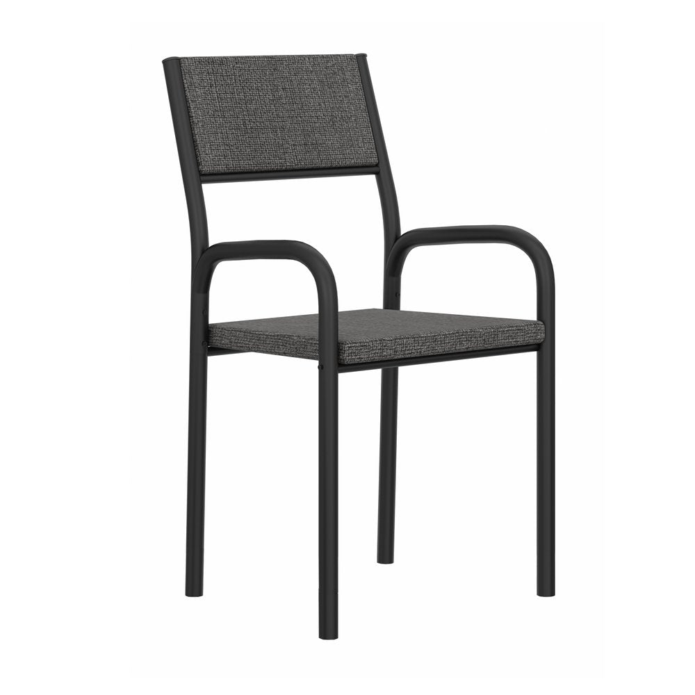 Smoky Black and Black Office Chair