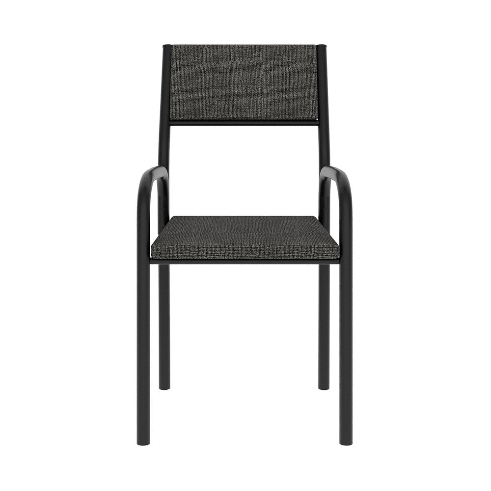 Smoky Black and Black Office Chair
