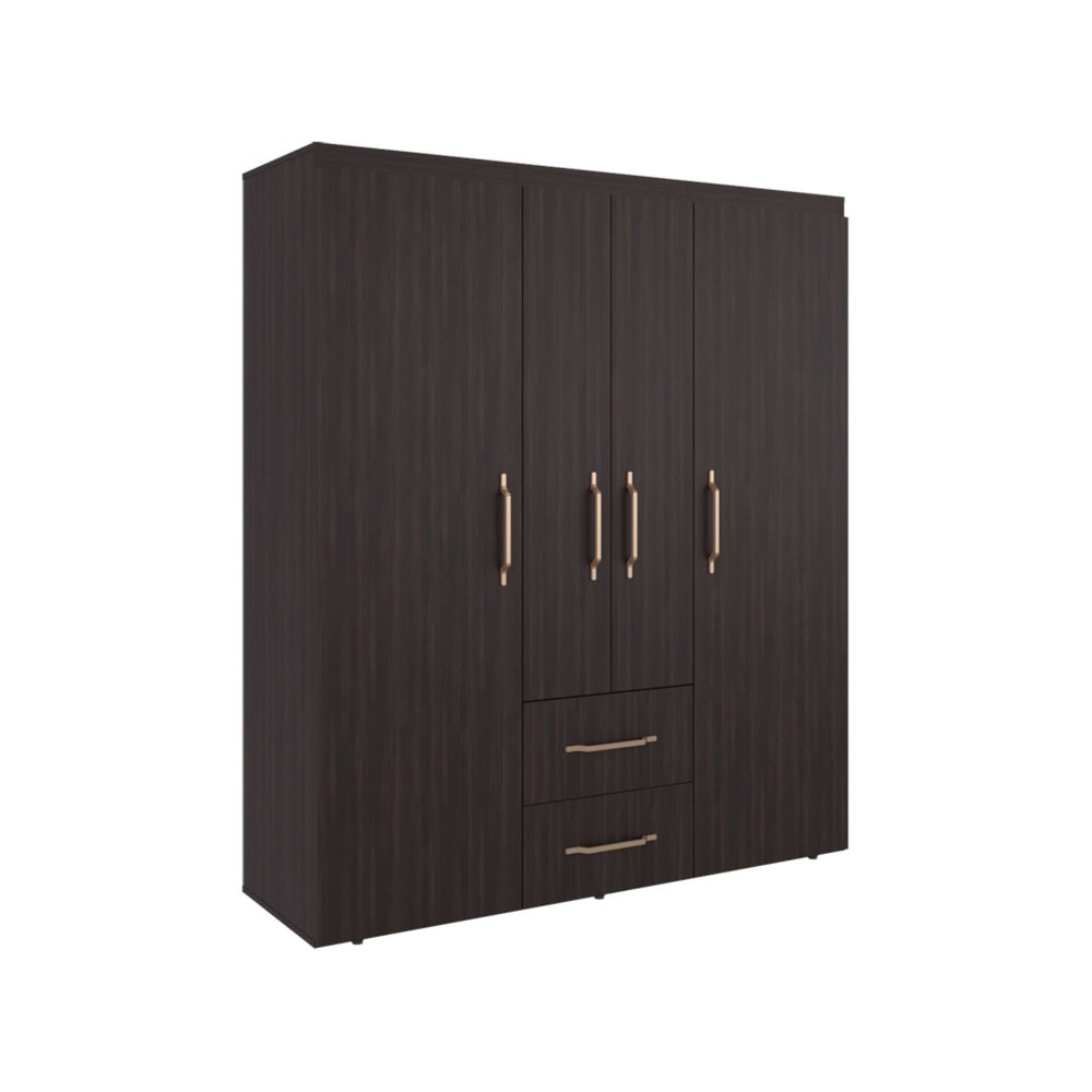 Two Piece Brown Bedroom Set