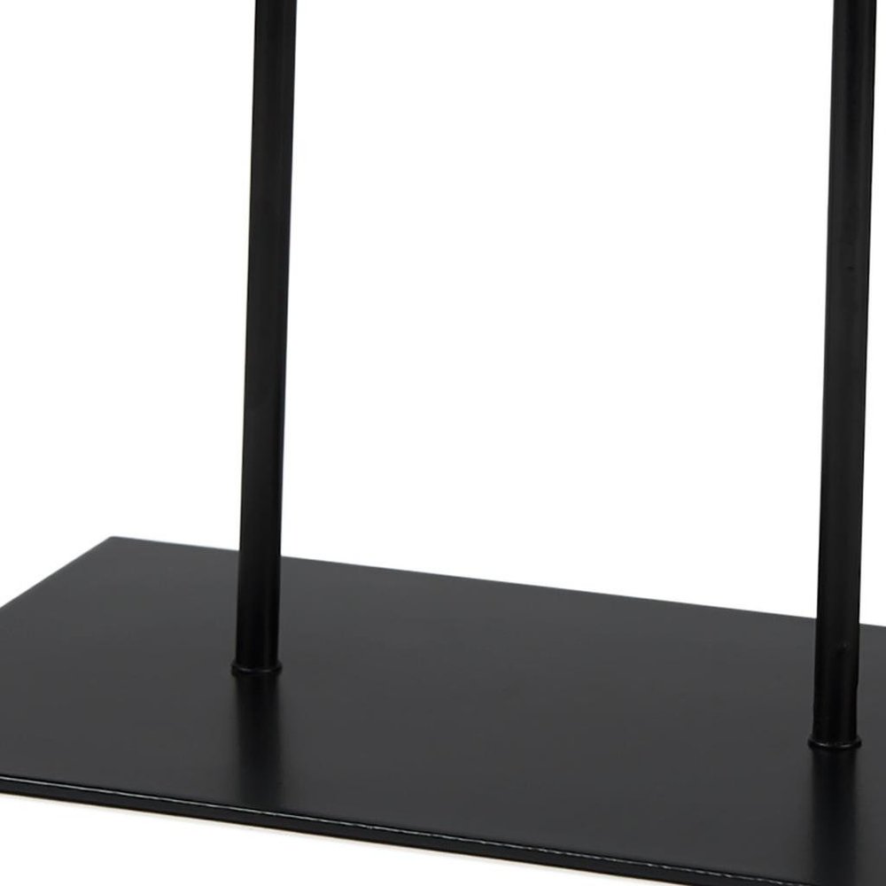 10" Brown Resin Tabletop Sculpture. Sculpture isolated on a plain white background, showing a resin surface.