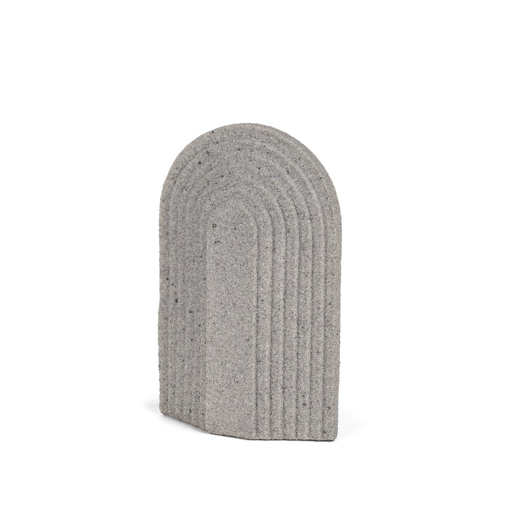 8" Gray Resin Tabletop Sculpture