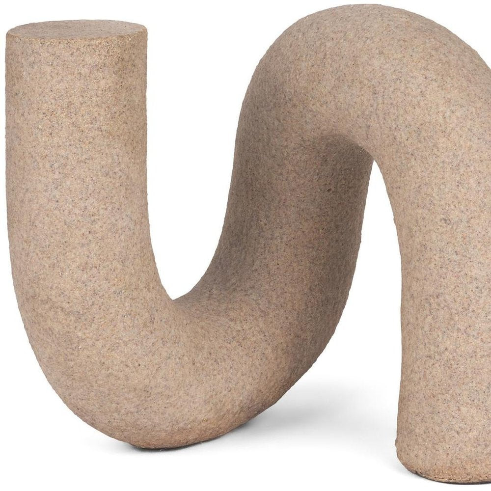 7" Beige Resin Decorative Wall Sculpture