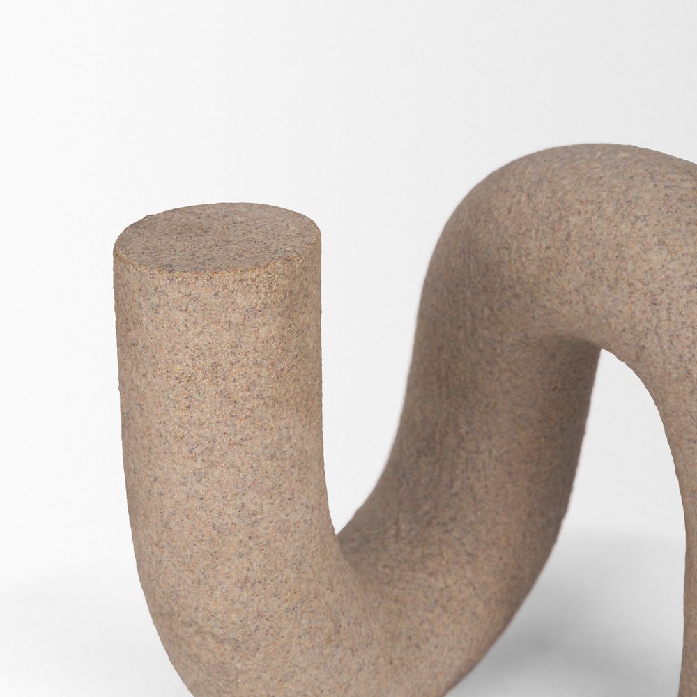 7" Beige Resin Decorative Wall Sculpture