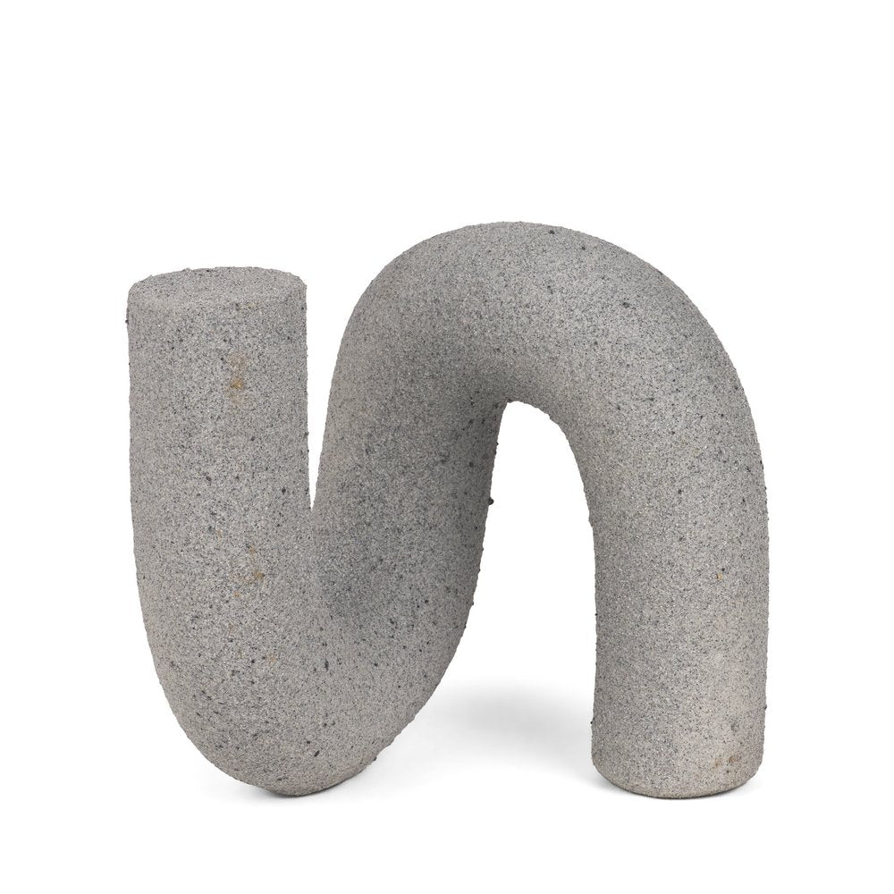 7" Gray Resin Decorative Wall Sculpture