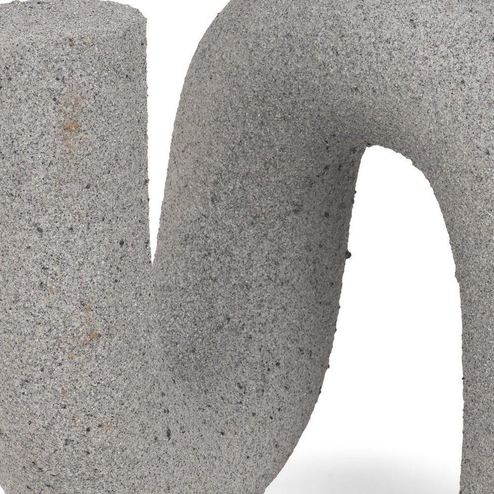 7" Gray Resin Decorative Wall Sculpture