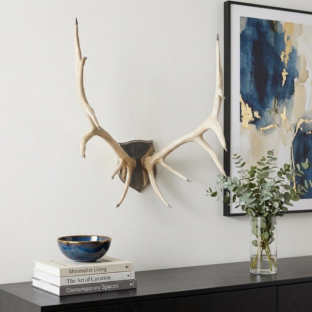 45" Natural Resin Decorative Wall Sculpture
