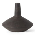 7" Brown Ceramic Bud Table Vase
