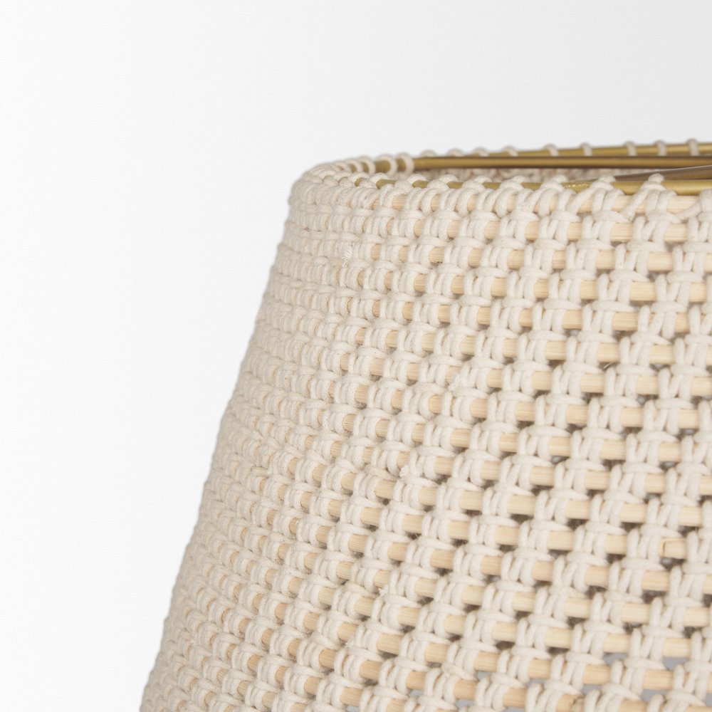 Taupe Metal Single Ceiling Light With Cream Shades on a white background