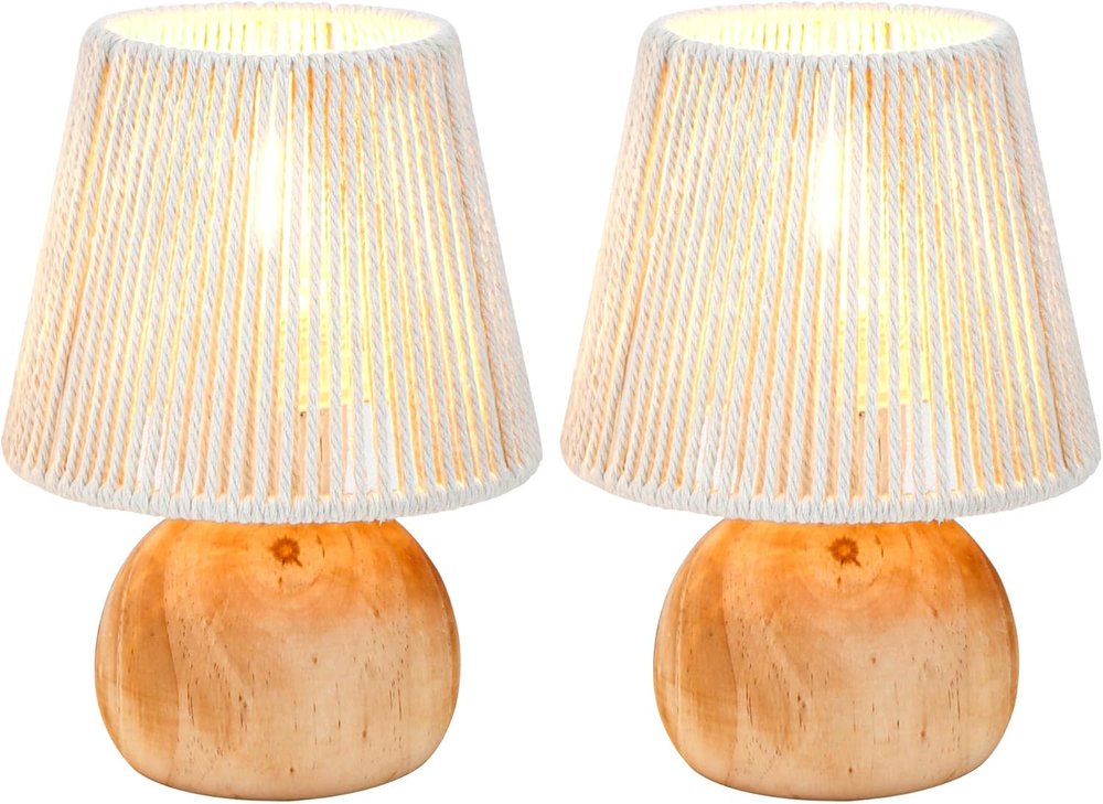 8" Brown Novelty Desk Lamp With Novelty Shade