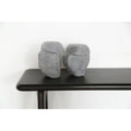 8" Stone Stone Figurine on a white background