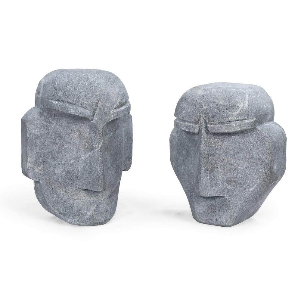 7" Stone Stone Figurine