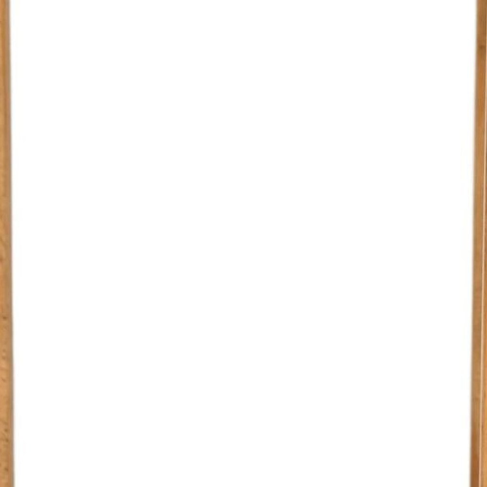 Set of Two Black and Brown Distressed Marble and Solid Wood Square Frame Nested Tables on a white background