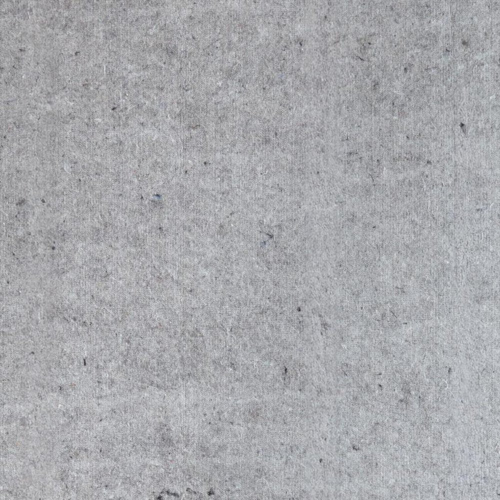 9' x 12' Gray And Black Non Slip Rug Pad on a white background