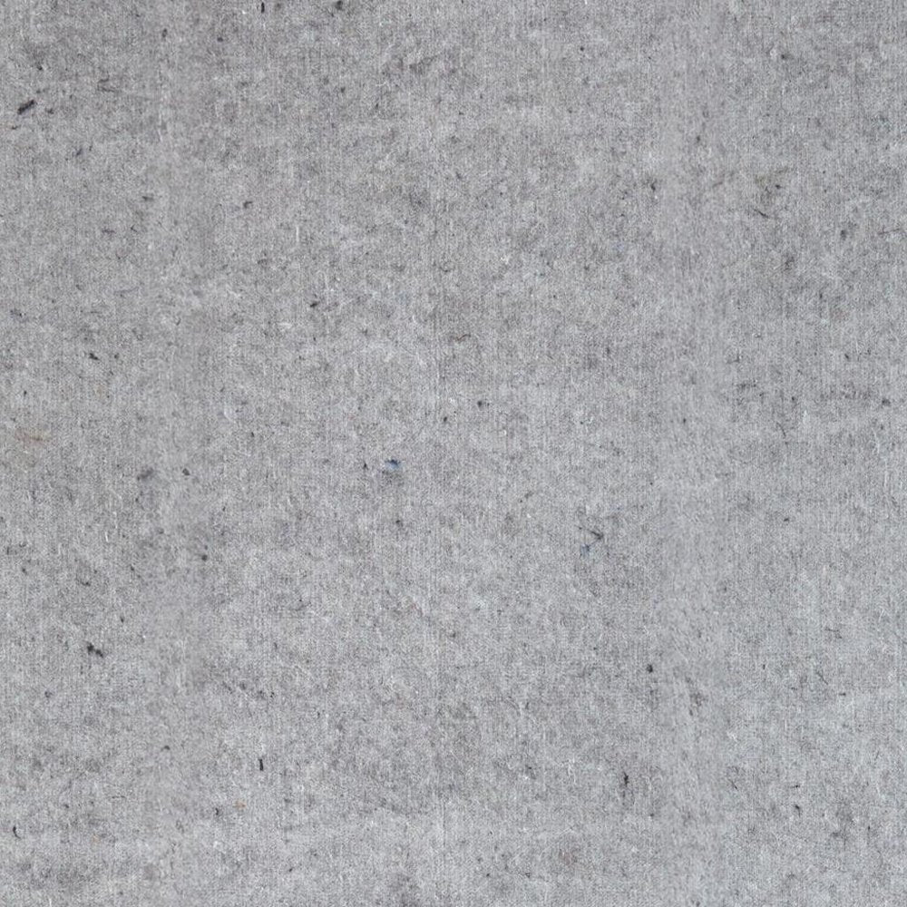 8' Round Gray And Black Non Slip Rug Pad close-up detail