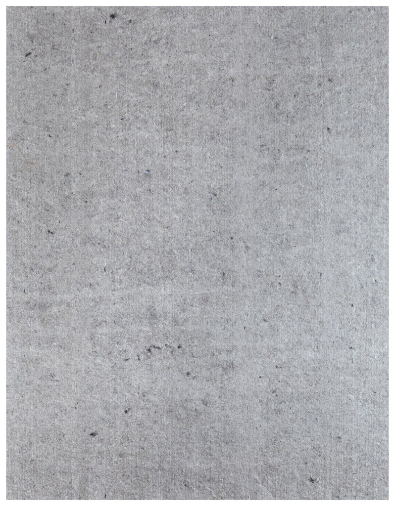 Gray and black non-slip rug pad, textured surface, full frame shot