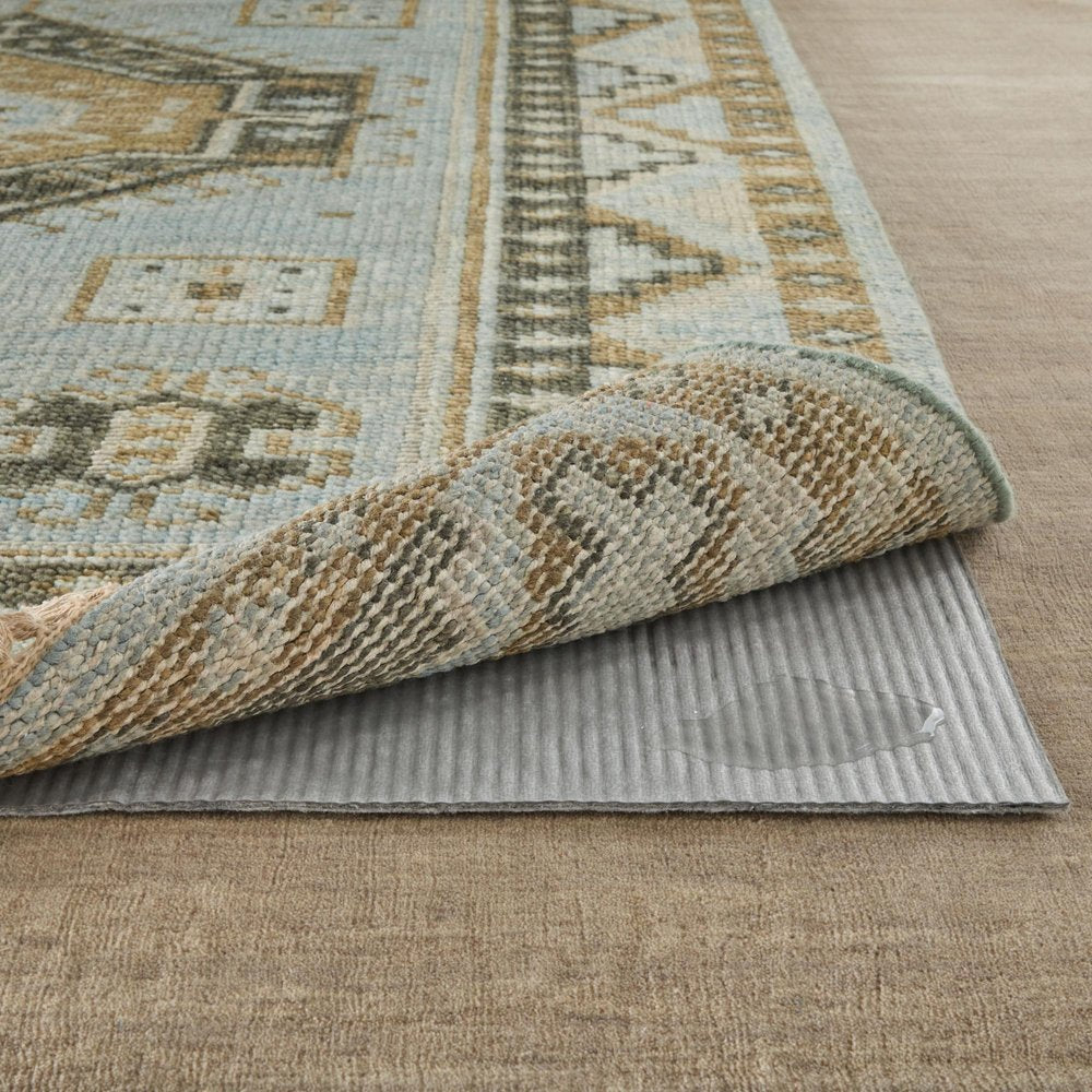 8' x 10' Gray And Black Non Slip Rug Pad