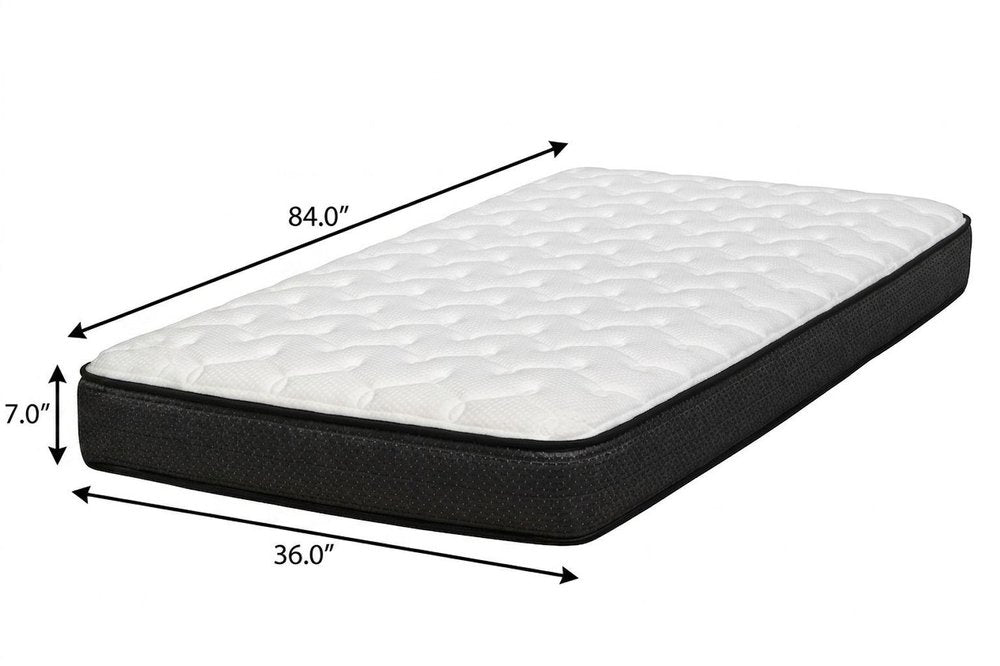 7" Twin Foam Plush Foam Mattress
