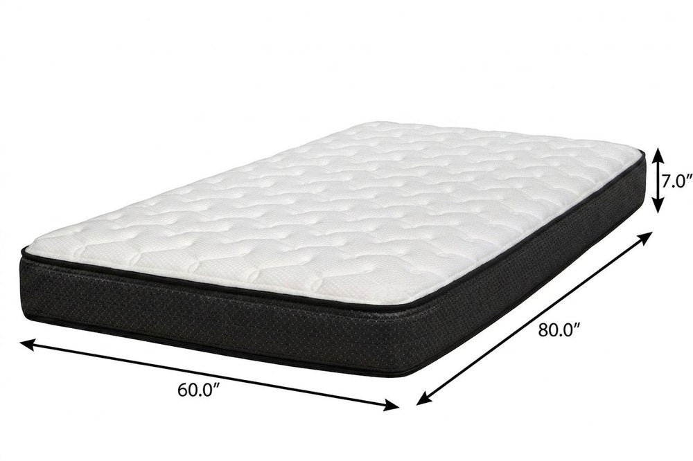 7" Twin Foam Plush Foam Mattress