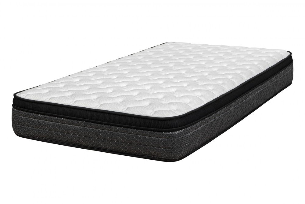 9" Twin Foam Medium Euro Top Foam Mattress
