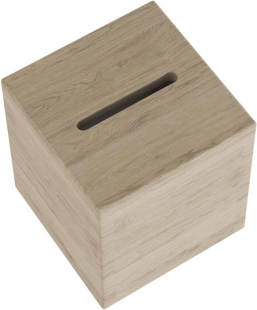 6" Brown Solid Wood Bathroom Storage Furniture Set. Bathroom storage isolated on a plain white background, showing a brown wood surface.