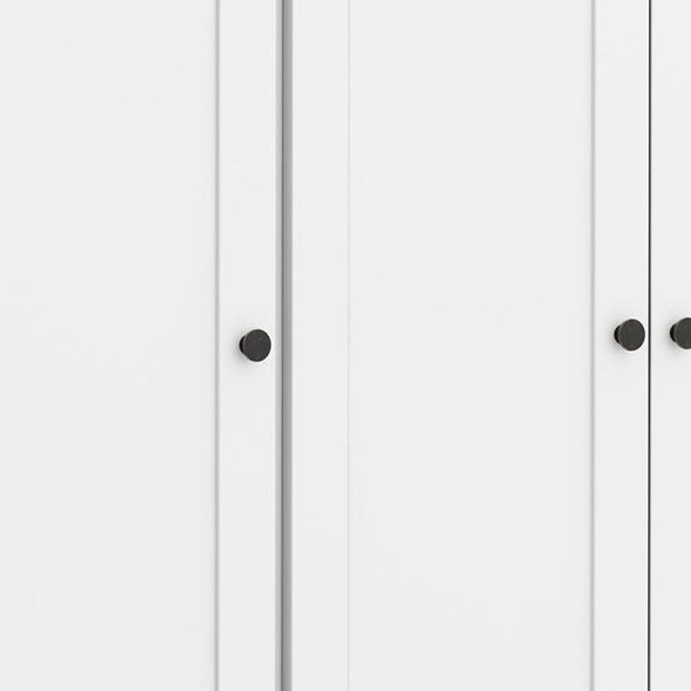 72" White Solid Wood 8 Pantry Or Storage Closet
