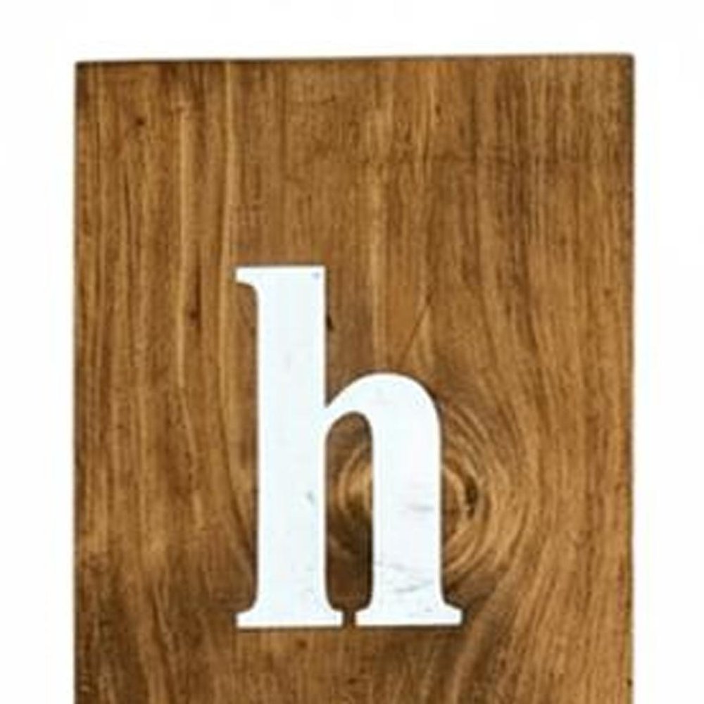 59" Natural And White Solid Wood Wildflowers Hello Porch Sign