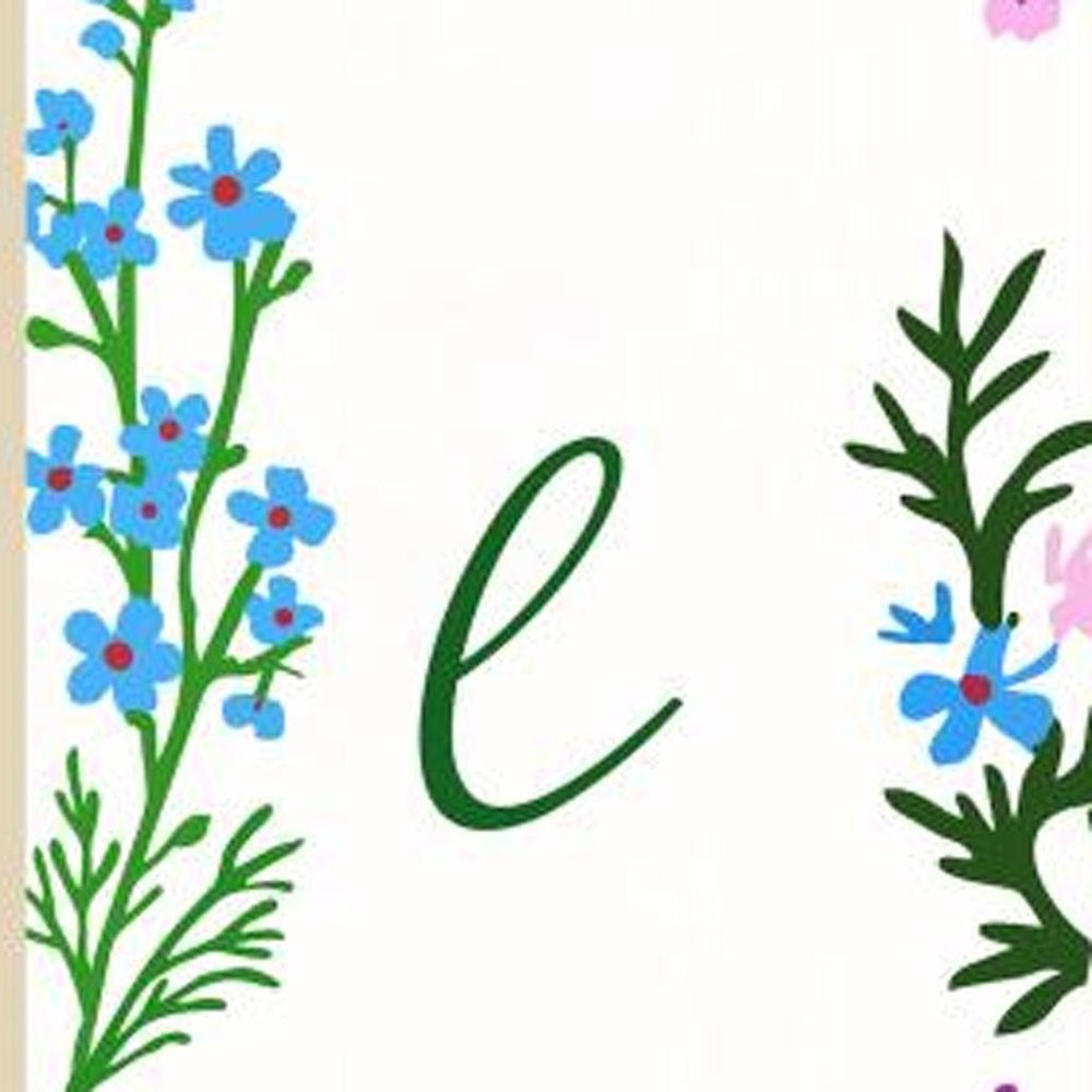 47" Green And White Solid Wood Floral Bouquet Hello Porch Sign. Outdoor accessories-decor-garden-game isolated on a plain white background, finished in green wood.