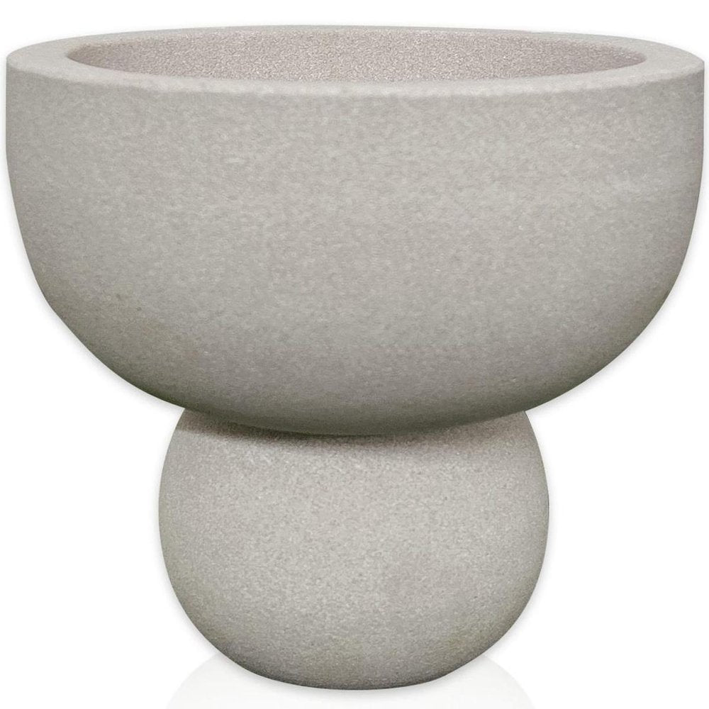 5" Cream Stone Decorative Bowl
