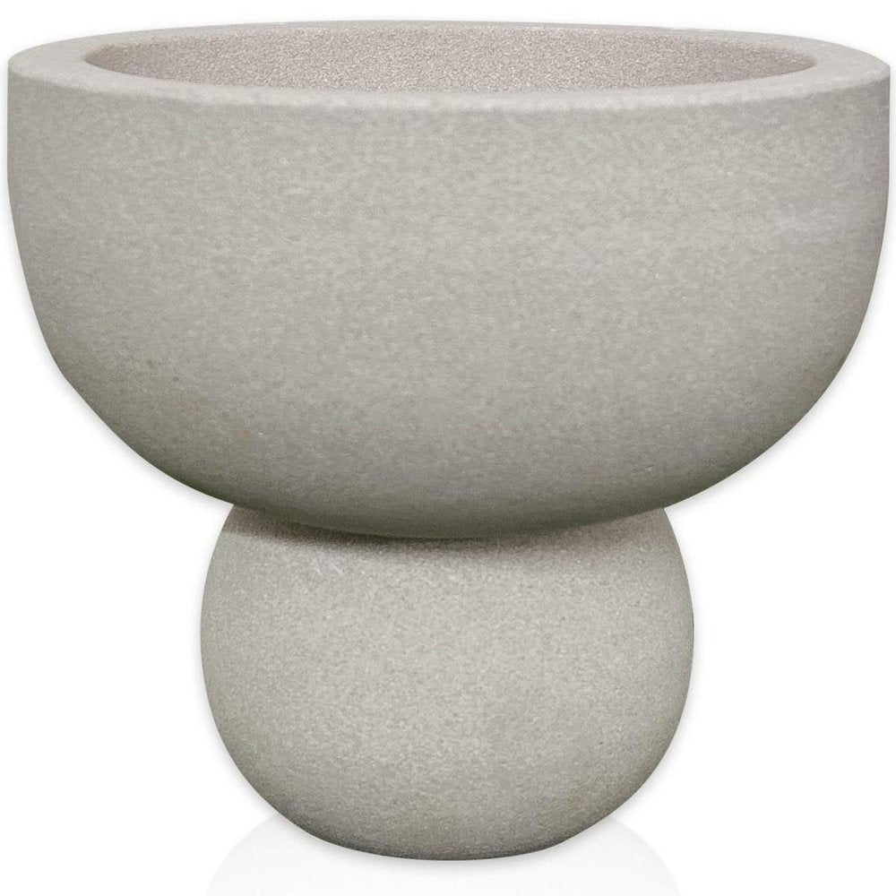 5" Cream Stone Decorative Bowl