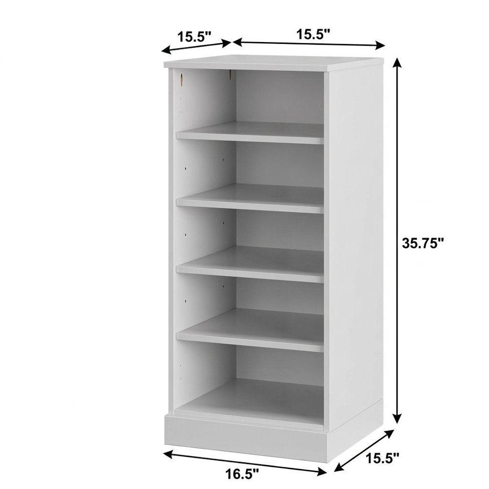 Sage Ten Pair Solid WoodShoe Storage Cabinet