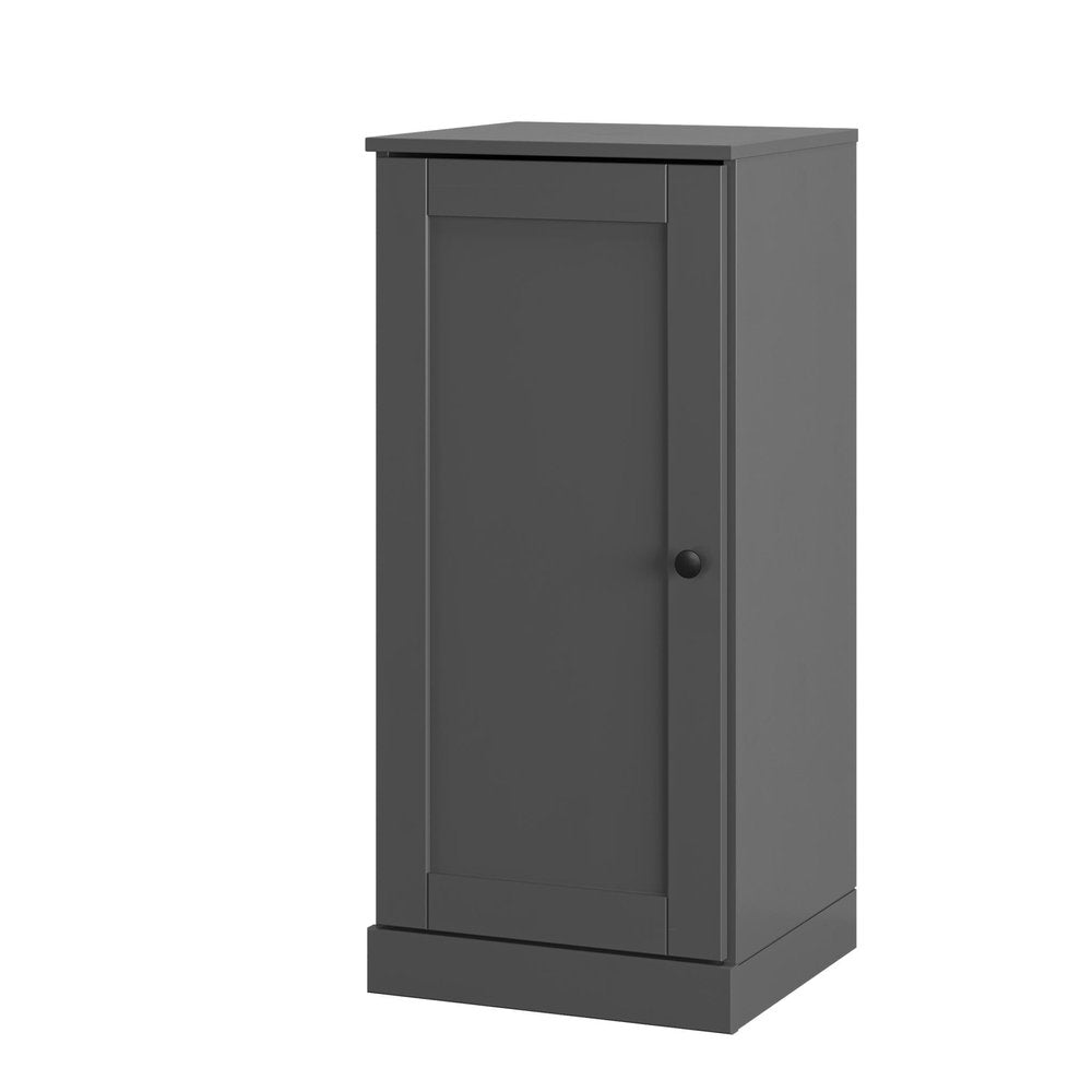 Gray Ten Pair Solid WoodShoe Storage Cabinet