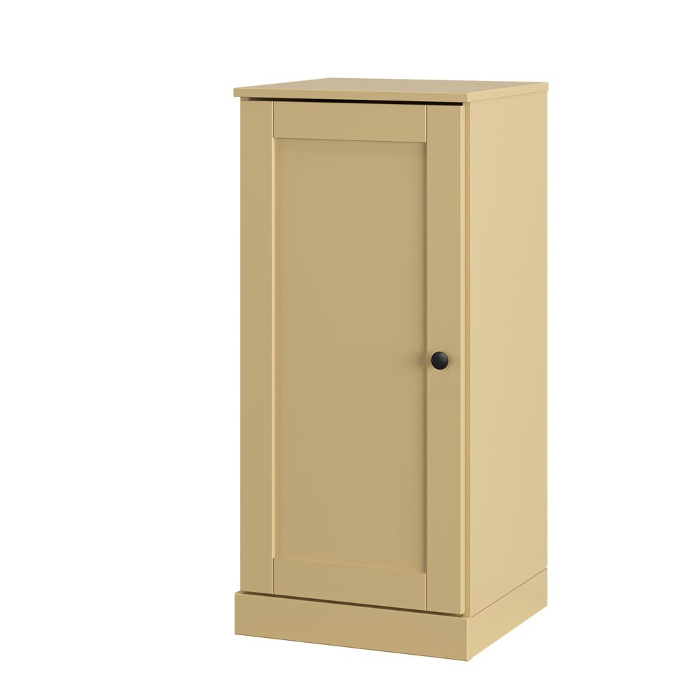 Yellow Ten Pair Solid WoodShoe Storage Cabinet
