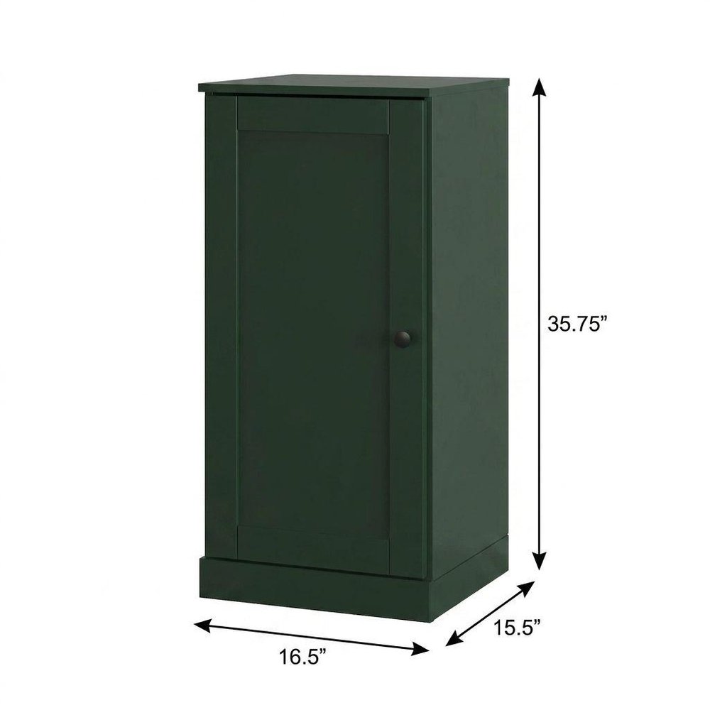 Green Ten Pair Solid WoodShoe Storage Cabinet