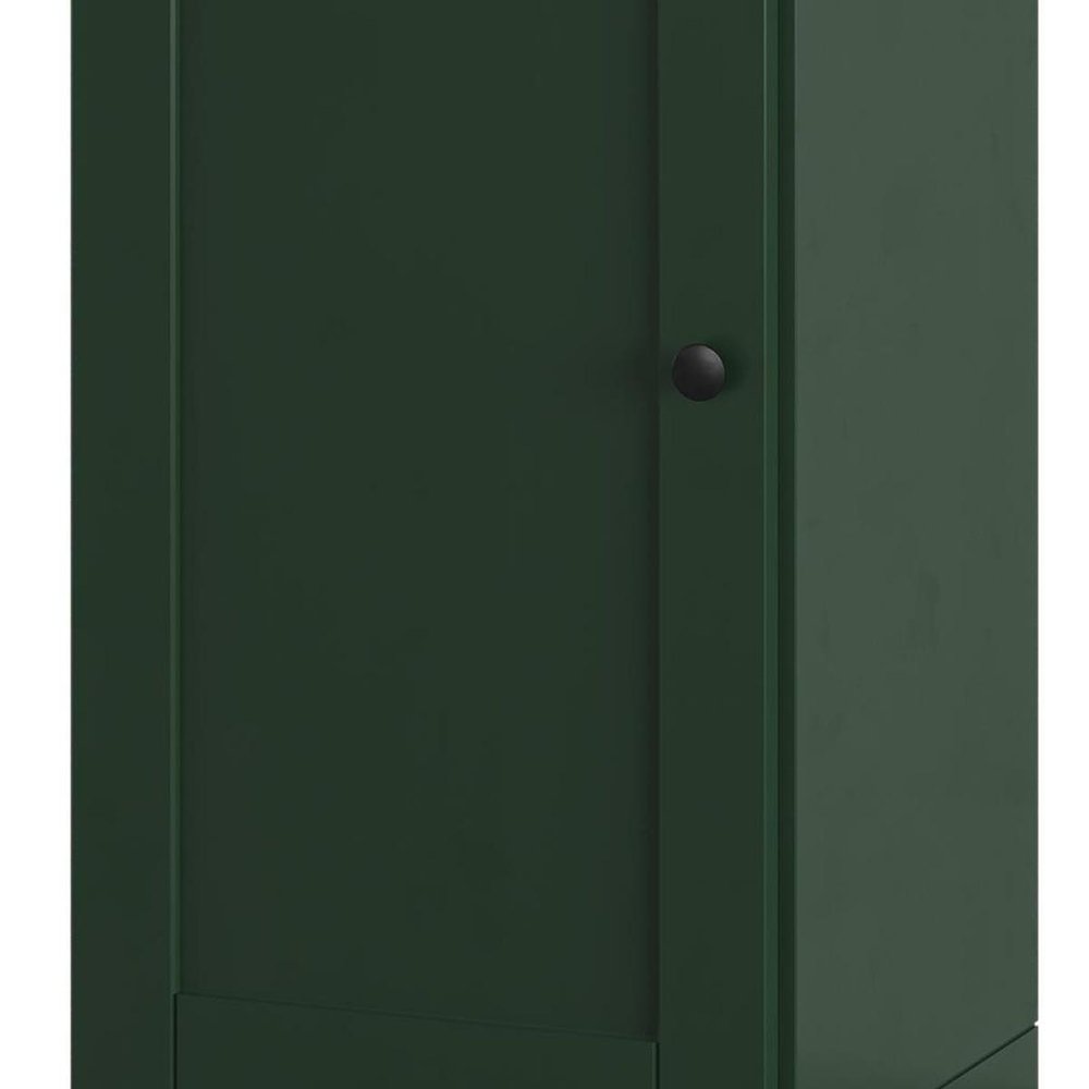 Green Ten Pair Solid WoodShoe Storage Cabinet