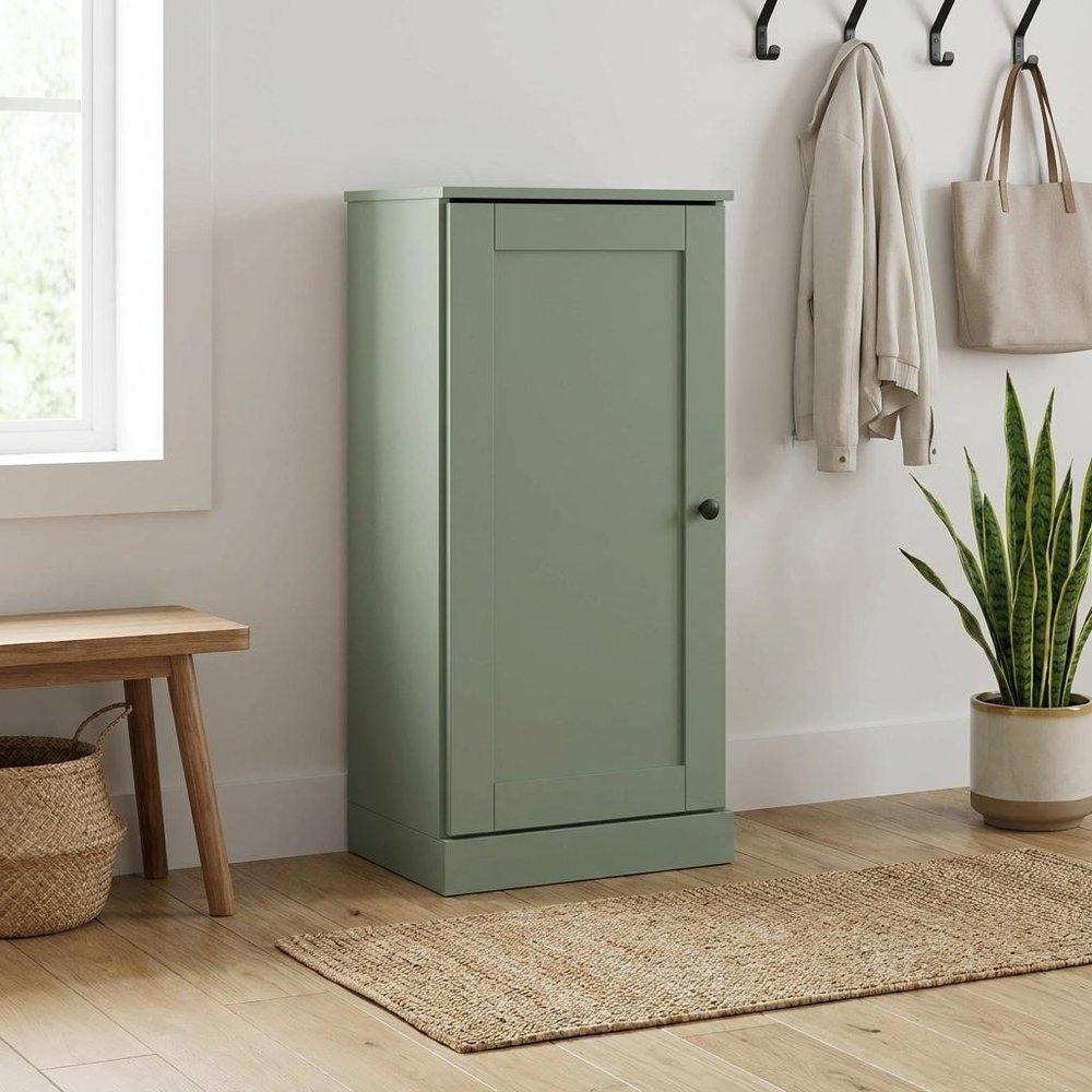 Sage Ten Pair Solid WoodShoe Storage Cabinet