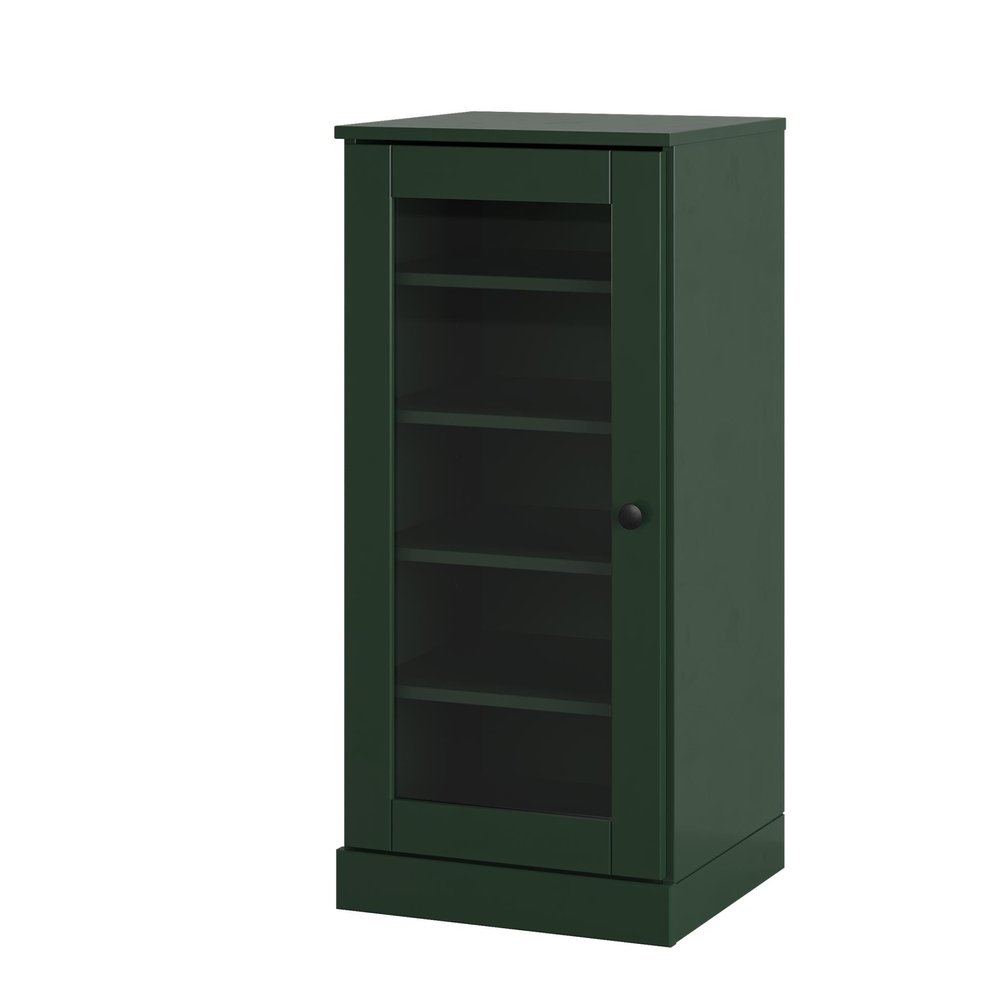 Green Ten Pair Solid WoodShoe Storage Cabinet
