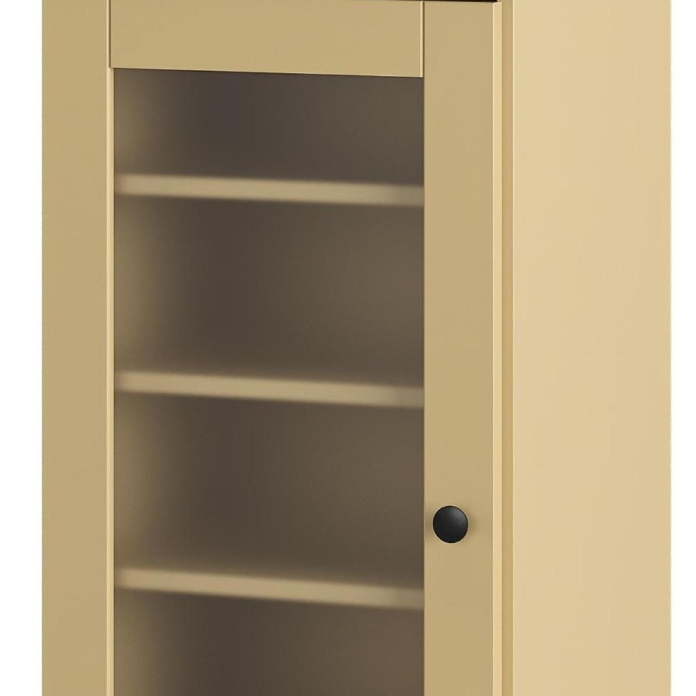 Yellow Ten Pair Solid WoodShoe Storage Cabinet - SKU 752264