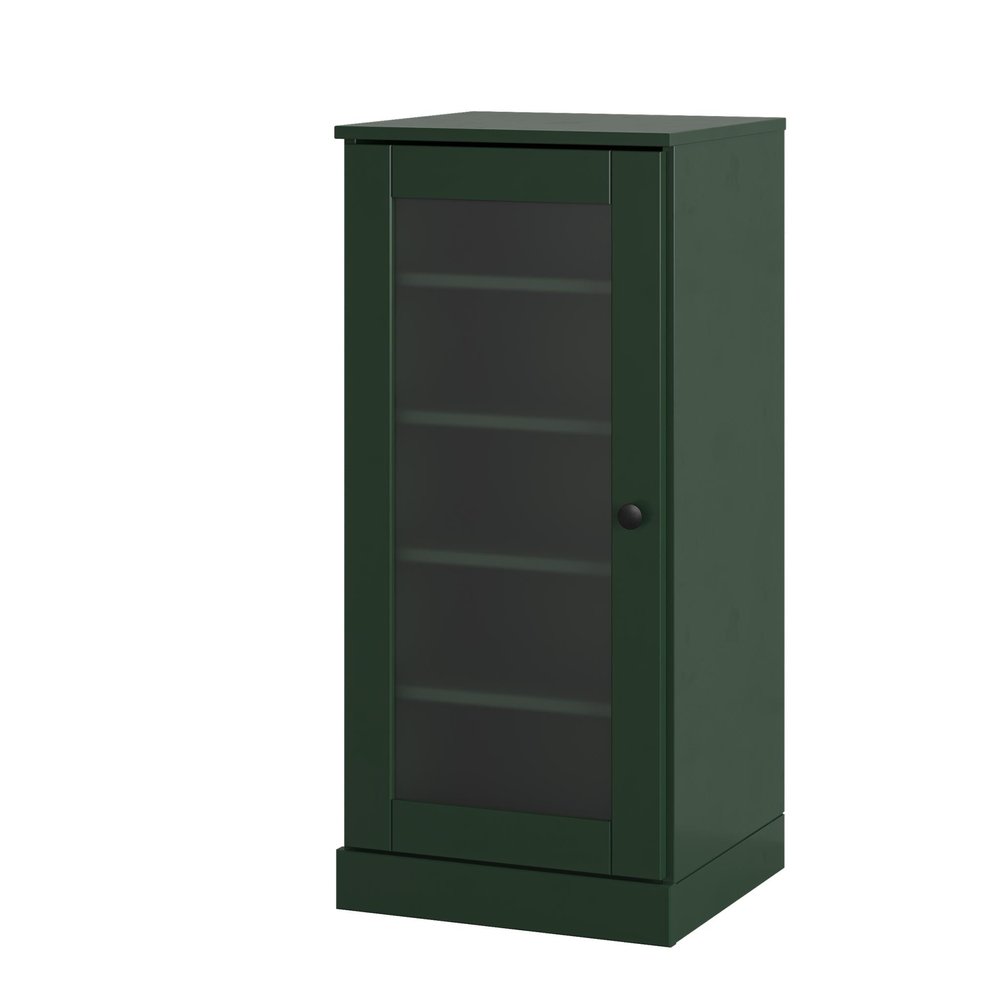 Green Ten Pair Solid WoodShoe Storage Cabinet