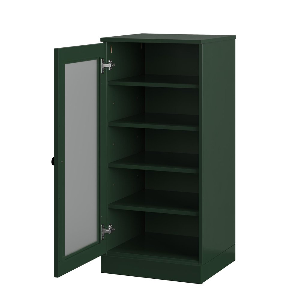 Green Ten Pair Solid WoodShoe Storage Cabinet