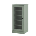 Sage Ten Pair Solid WoodShoe Storage Cabinet on a white background