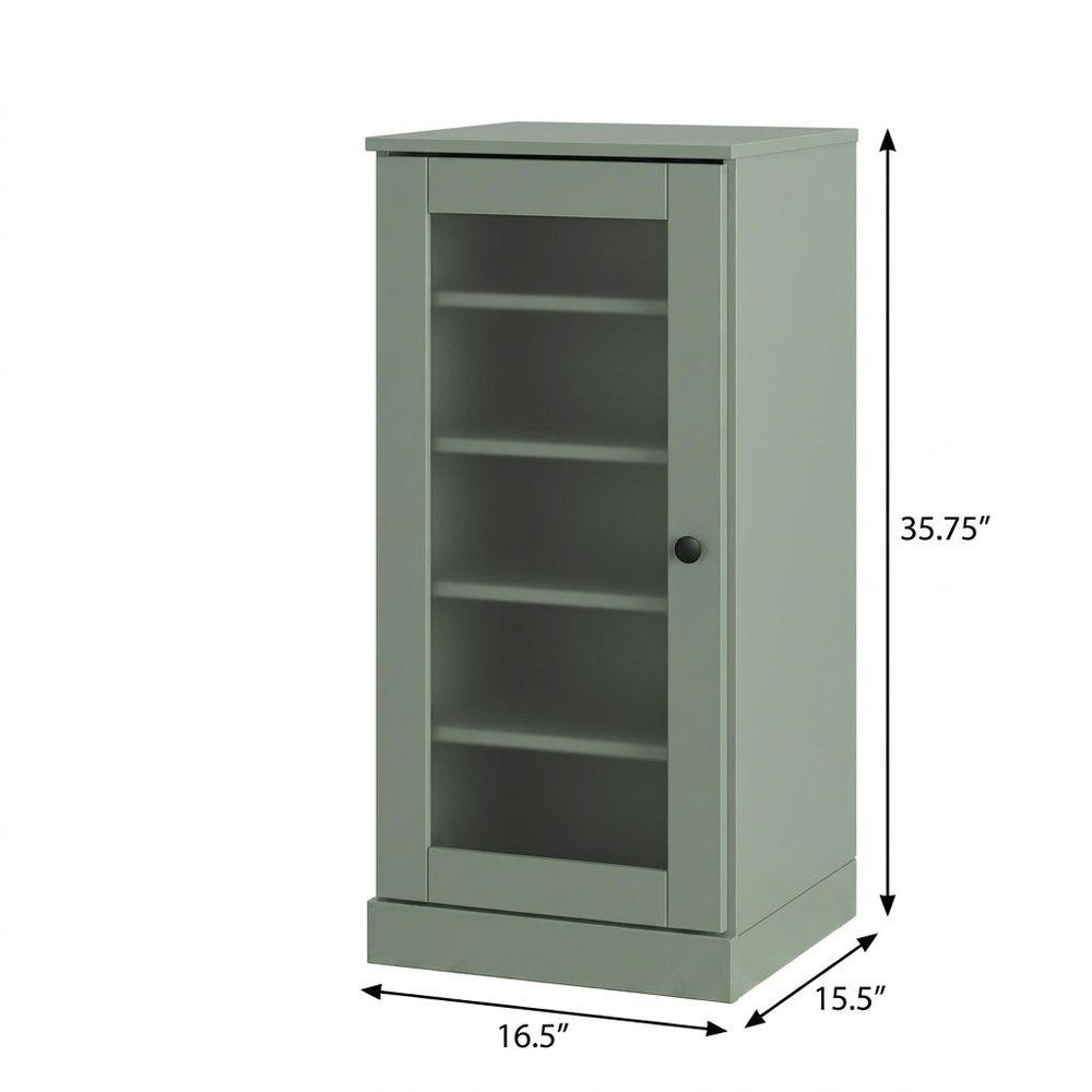 Sage Ten Pair Solid WoodShoe Storage Cabinet