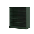 Green Twenty Pair Solid WoodShoe Storage Cabinet