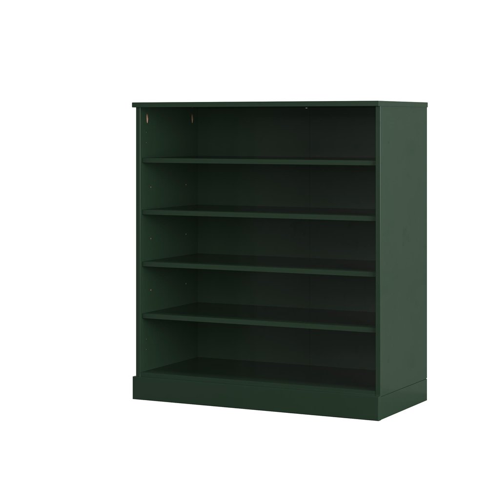 Green Twenty Pair Solid WoodShoe Storage Cabinet