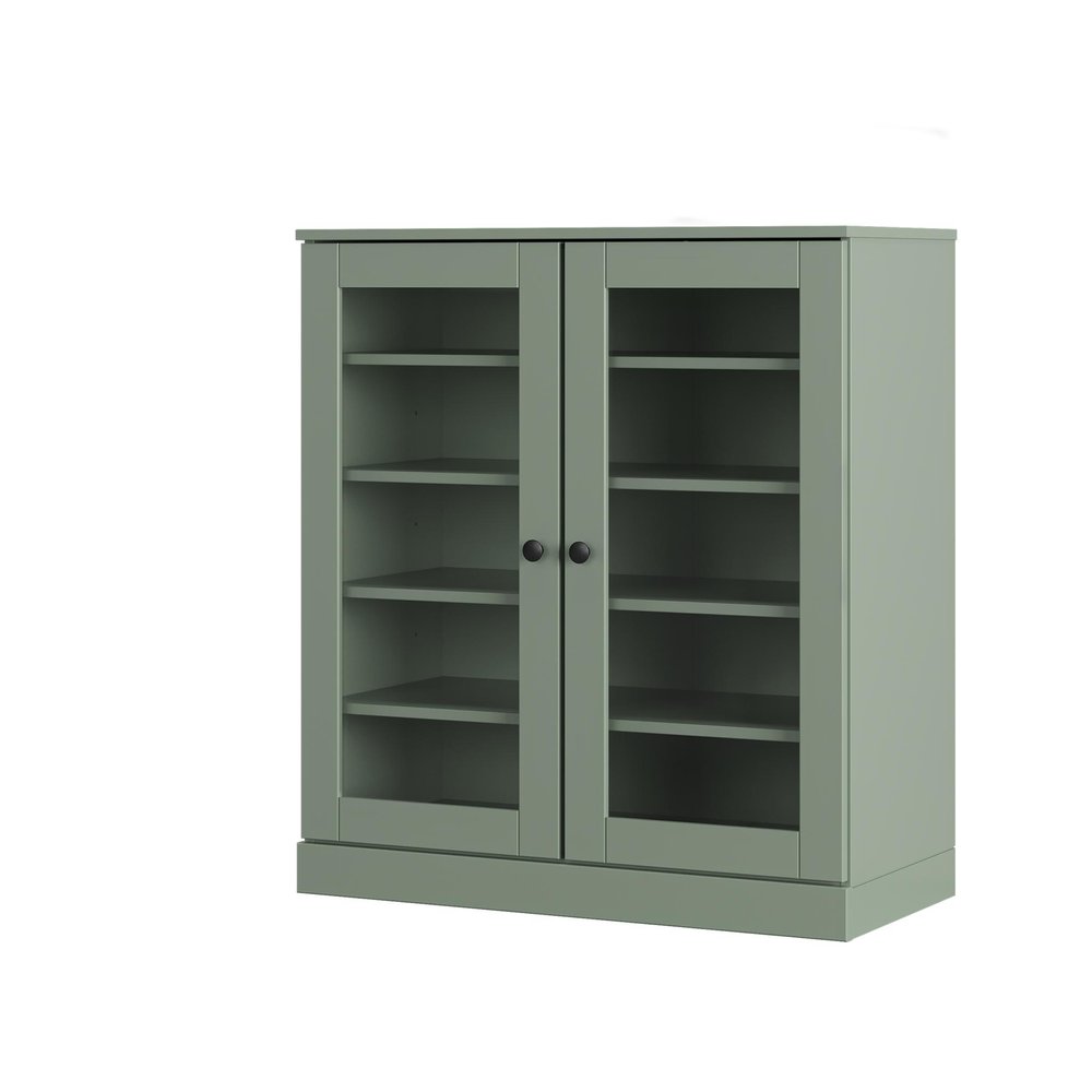 Sage Twenty Pair Solid WoodShoe Storage Cabinet