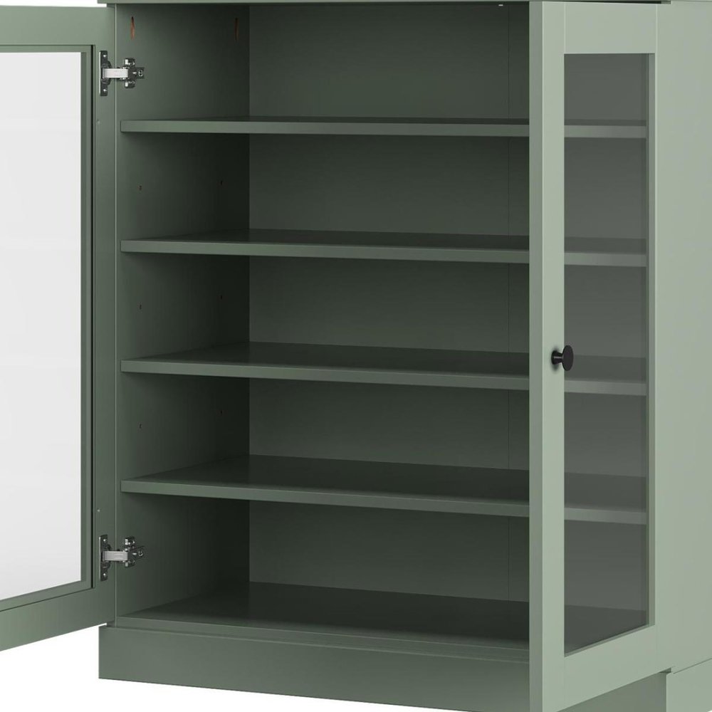 Sage Twenty Pair Solid WoodShoe Storage Cabinet